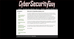 Desktop Screenshot of cybersecurityguy.com